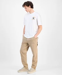 Hugo by Boss Men's Nodiwop Logo Graphic Cotton T-Shirt