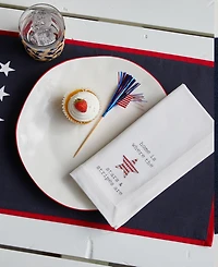 Tableau Cuties Americana Set of 4 Napkins, 8.25" x 8.25"