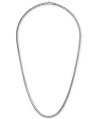 Bulova Men's Icon Sterling Silver 22" Chain Necklace