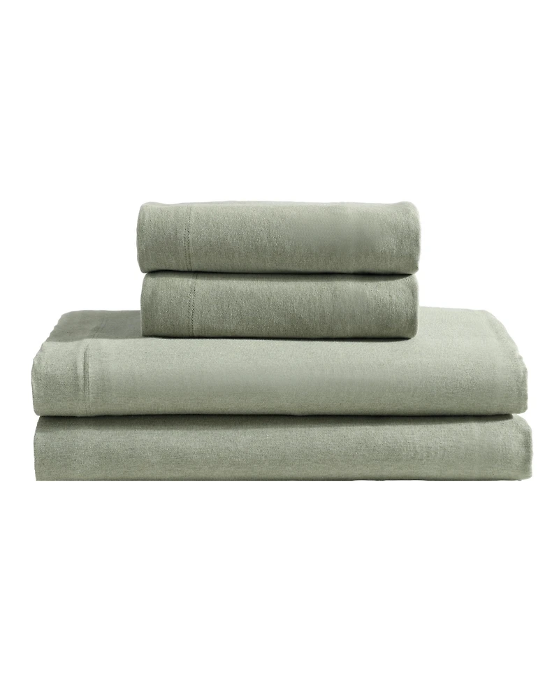 Calvin Klein Modern Cotton Melange Tencel Jersey 4-Pc. Sheet Set
