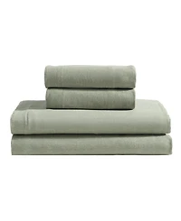 Calvin Klein Modern Cotton Melange Tencel Jersey 4-Pc. Sheet Set