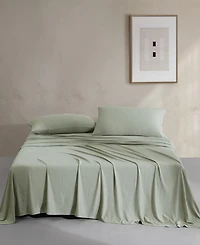 Calvin Klein Modern Cotton Melange Tencel Jersey 4-Pc. Sheet Set