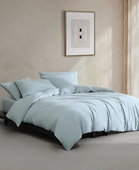 Calvin Klein Modern Cotton Melange Tencel Jersey 3 Piece Duvet Cover Set
