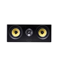 Fluance Signature HiFi 2-Way Center Channel Speaker for Enhanced Dialogue and Vocals Home Theater Surround Sound Systems - Natural Walnut (Hfcw)