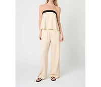 WeWoreWhat Women's Straight Leg Pant