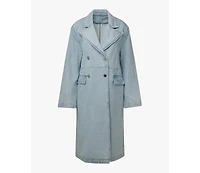 WeWoreWhat Women's Denim Blazer Jacket