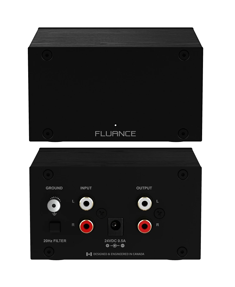 Fluance PA10 High Fidelity Phono Preamp (Preamplifier) with Riaa Equalization for Mm Turntables/Vinyl Record Players