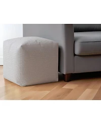 Cozy Cotton Pouf Ottoman – Decorative and Comfortable