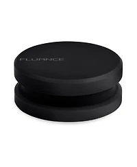 Fluance HiFi Vinyl Record Weight Stabilizer High Mass 760 gram Steel Lp Disc Turntable Accessory with Protective Velvet Pad for Vibration Damping (RW0
