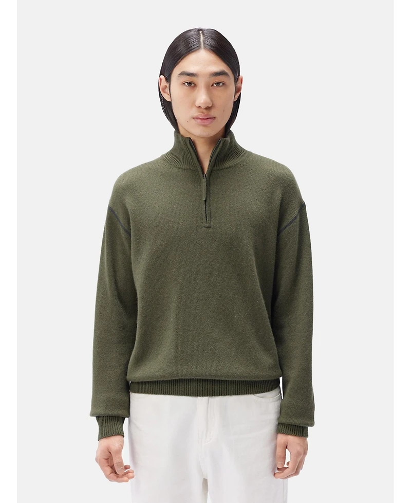 Gobi Cashmere Men's Cashmere Quarter-Zip Sweater