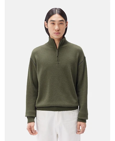 Gobi Cashmere Men's Cashmere Quarter-Zip Sweater