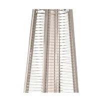41000 Btu Steel Propane Triangular Pyramid Standing Patio Heater