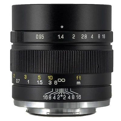 Mitakon Zhongyi Speedmaster 35mm f/0.95 Mark Ii Lens for Canon Eos M, Black