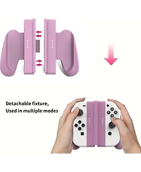 Detachable Controller Holder Grip Anti-skid and Anti-Impact Forsted Texture For Joy Con Gamepad Nintend Switch