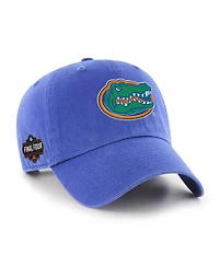 '47 Brand Men's Royal Florida Gators 2025 Ncaa Men's Basketball Tournament March Madness Final Four Clean Up Adjustable Hat