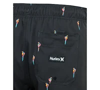 Hurley Big Boys Ditsy Birds Pull-On Swim Shorts
