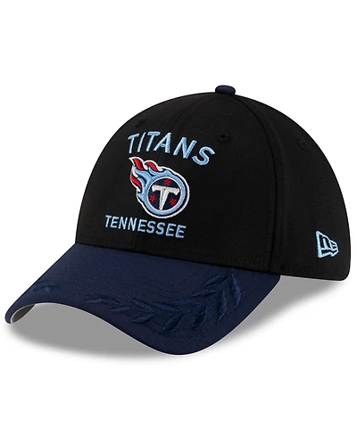 New Era Men's /Navy Tennessee Titans 2025 Nfl Draft 39THIRTY Flex Hat