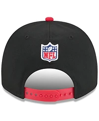 New Era Men's Black/Red Atlanta Falcons 2025 Nfl Draft A-Frame 9FIFTY Snapback Hat