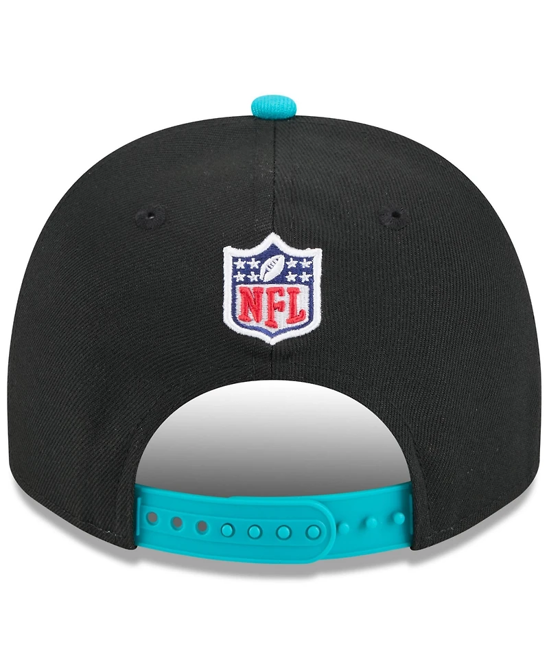 New Era Men's /Aqua Miami Dolphins 2025 Nfl Draft A-Frame 9FIFTY Snapback Hat