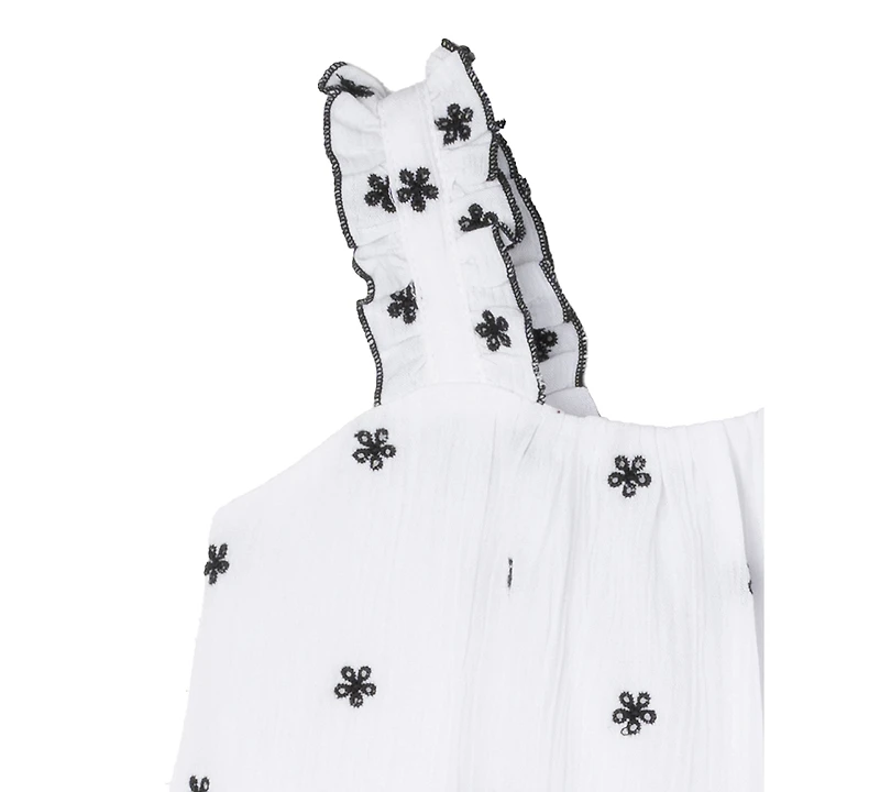 Rare Editions Baby Girls Ruffled Eyelet Dress