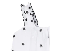 Rare Editions Baby Girls Ruffled Eyelet Dress