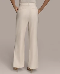 Donna Karan New York Women's Pleated Wide-Leg Pants