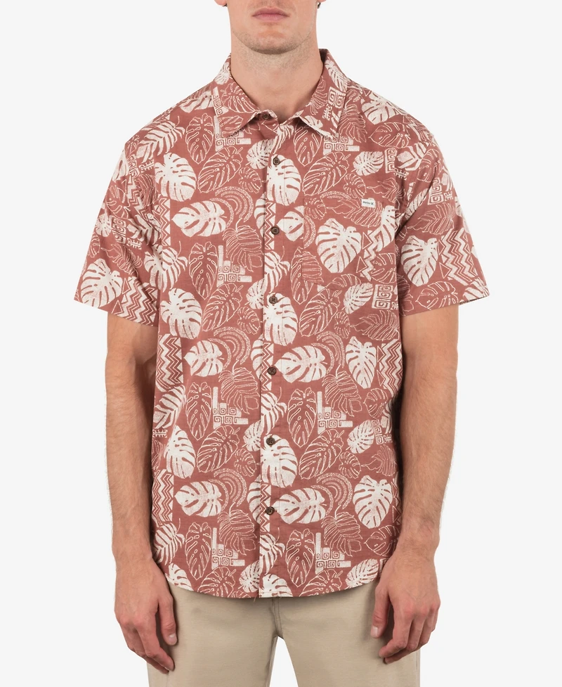 Hurley Men's Oao Lido Stretch Short Sleeve Shirt
