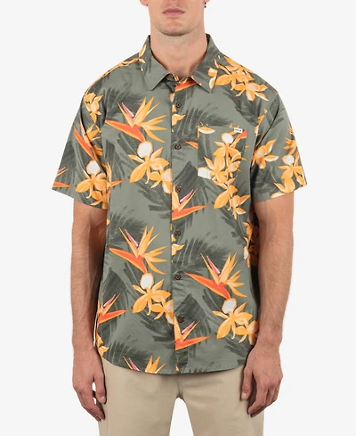 Hurley Men's Oao Lido Stretch Short Sleeve Shirt