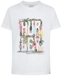 Hurley Big Girls Short-Sleeve Oasis Graphic T-Shirt