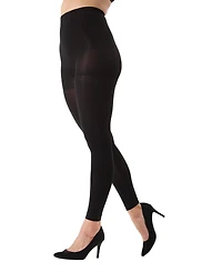 MeMoi Women's Completely Opaque 80 Denier Control Top Footless Tights Mo-343