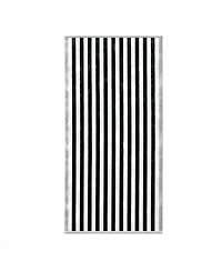Linery & Co. Oversized Cotton Stripe Border Beach Towel