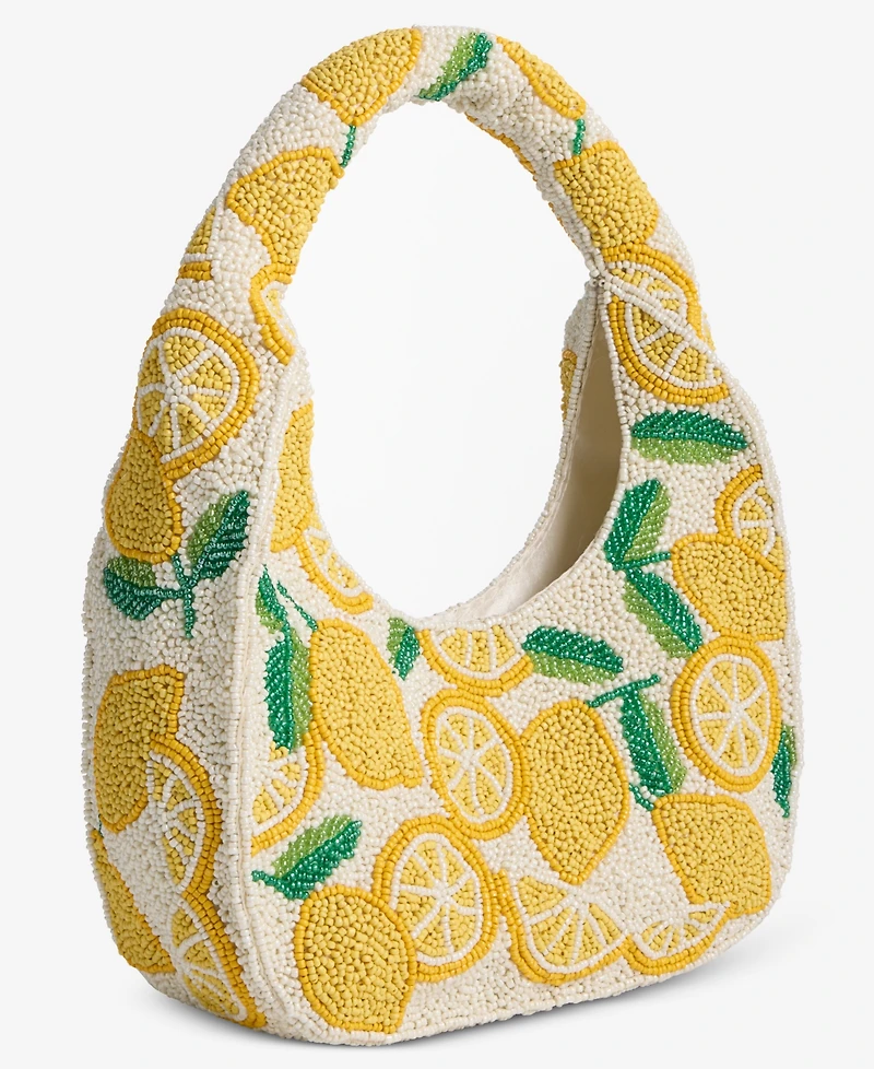 On 34th Hand Beaded Hobo Bag