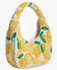 On 34th Hand Beaded Hobo Bag