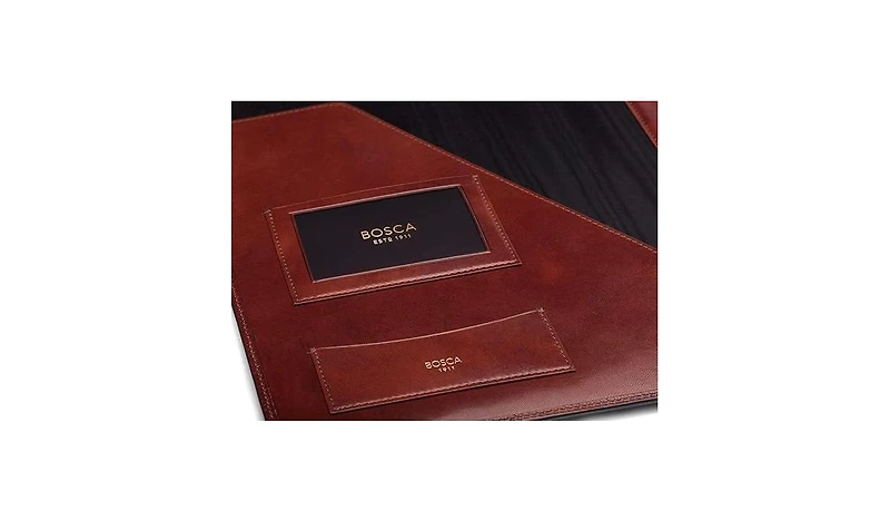 Bosca Old Leather 8.5 X 11 Pad Portfolio