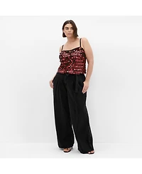 City Chic Plus Size Disco Top
