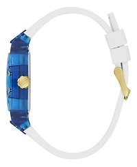 Guess Men's Multi-Function White Silicone Watch, 44mm