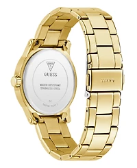 Guess Women's Analog Gold-Tone Stainless Steel Watch, 36mm