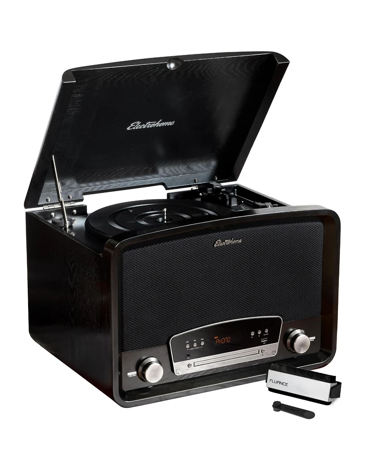 Electrohome Kingston 7-in-1 Vintage Vinyl Record Player