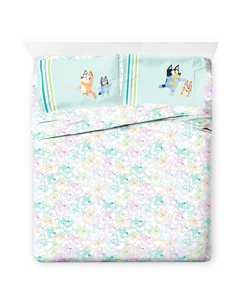 Bluey Dance Bed Set Twin