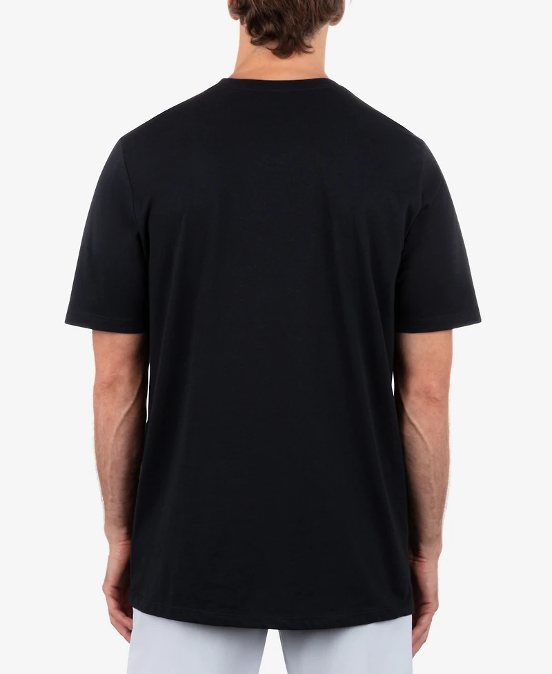 Hurley Men's Fastlane Lined Short Sleeve T-Shirt