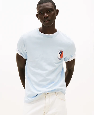 Tommy Hilfiger Men's Palm Tree Logo T-Shirt