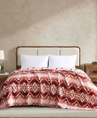 Wrangler Jericho Plush Reversible Blanket