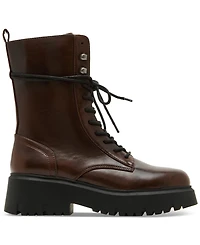 Madden Girl Maisey Lace-Up Combat Booties