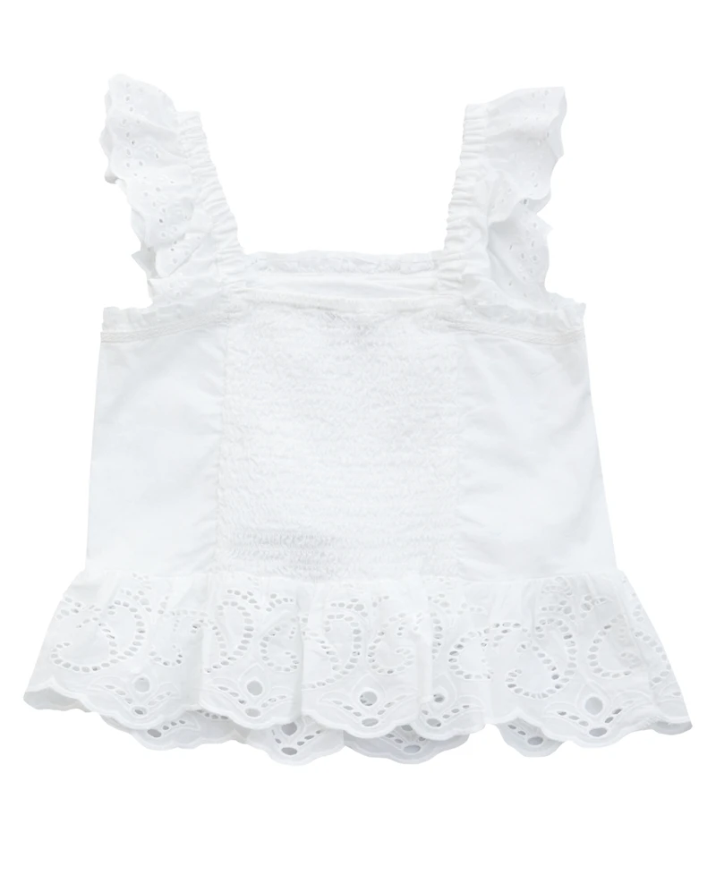 Guess Big Girls Muslin Tank Top