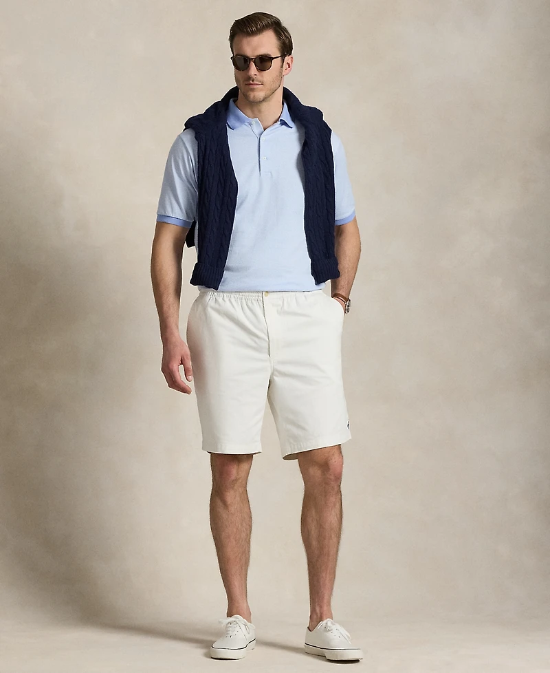 Polo Ralph Lauren Men's Big & Tall Houndstooth Jersey Shirt
