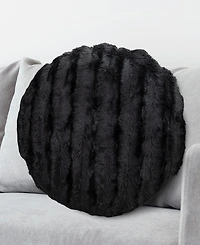 Cheer Collection Decorative Round Deccorative Pillow Set, 18" x