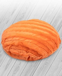 Cheer Collection Decorative Round Deccorative Pillow Set, 18" x 18"