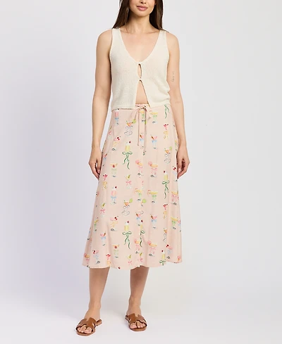 En Saison Women's Mia Midi Skirt