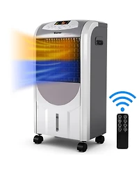 Gymax Air Cooler Heater Portable Evaporative Fan Filter Humidifier