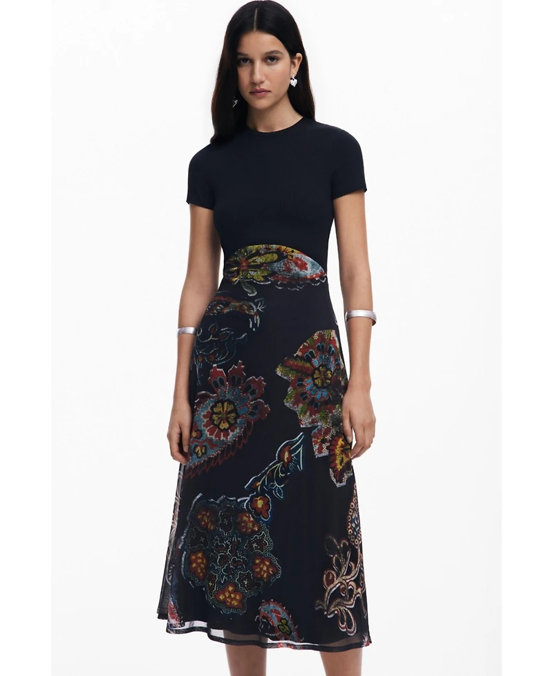 Desigual Women's Dress designed by Mr. Christian Lacroix